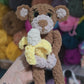 CROCHET PATTERN ~ Noodle the Monkey, Whimsy Friends Collection