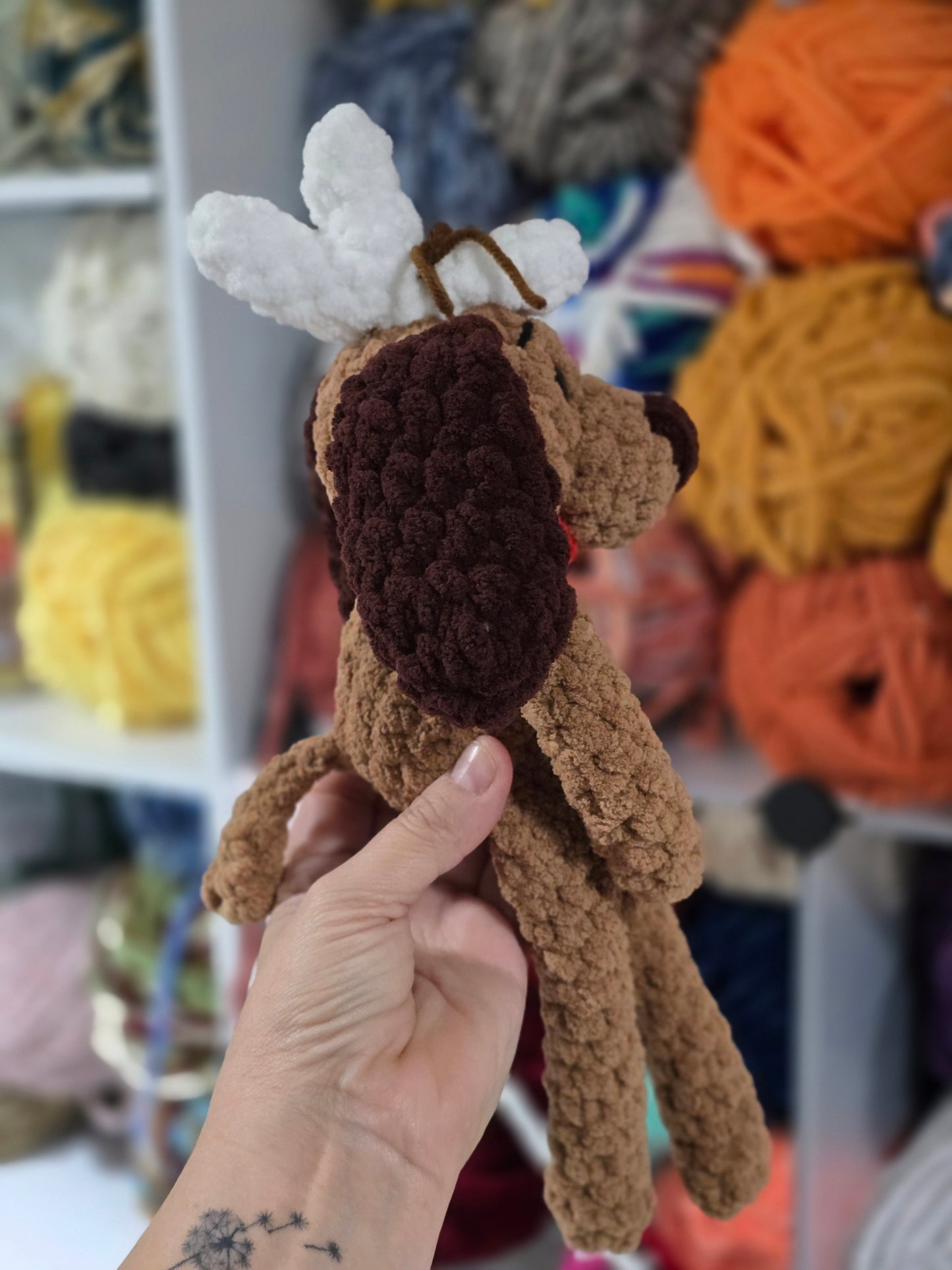 CROCHET PATTERN ~ Max the Christmas Puppy, Whimsy Friends