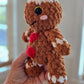 CROCHET PATTERN, Gingerbread Duo, Ginger and Snap