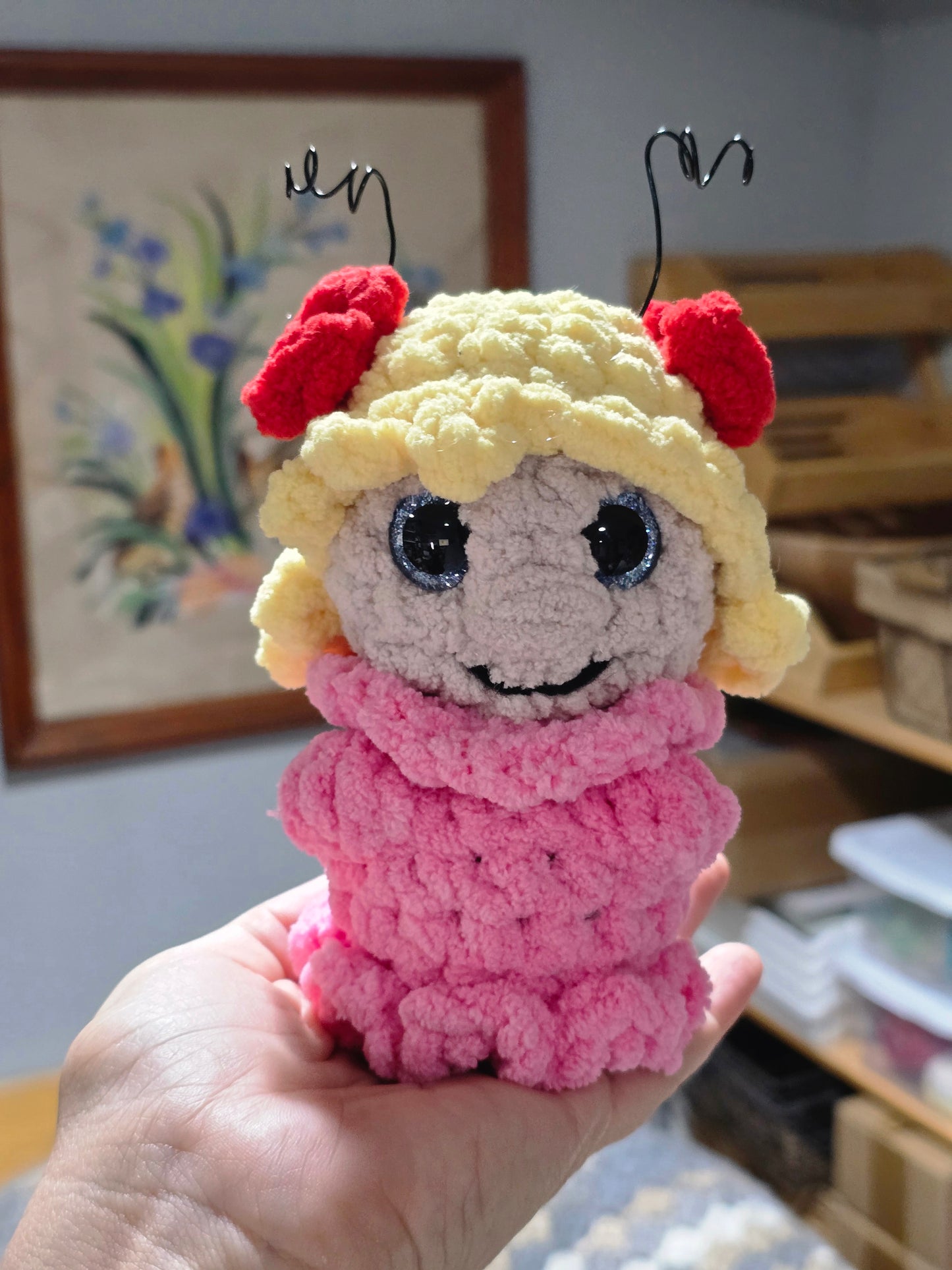 CROCHET PATTERN, Pocket Lou Who