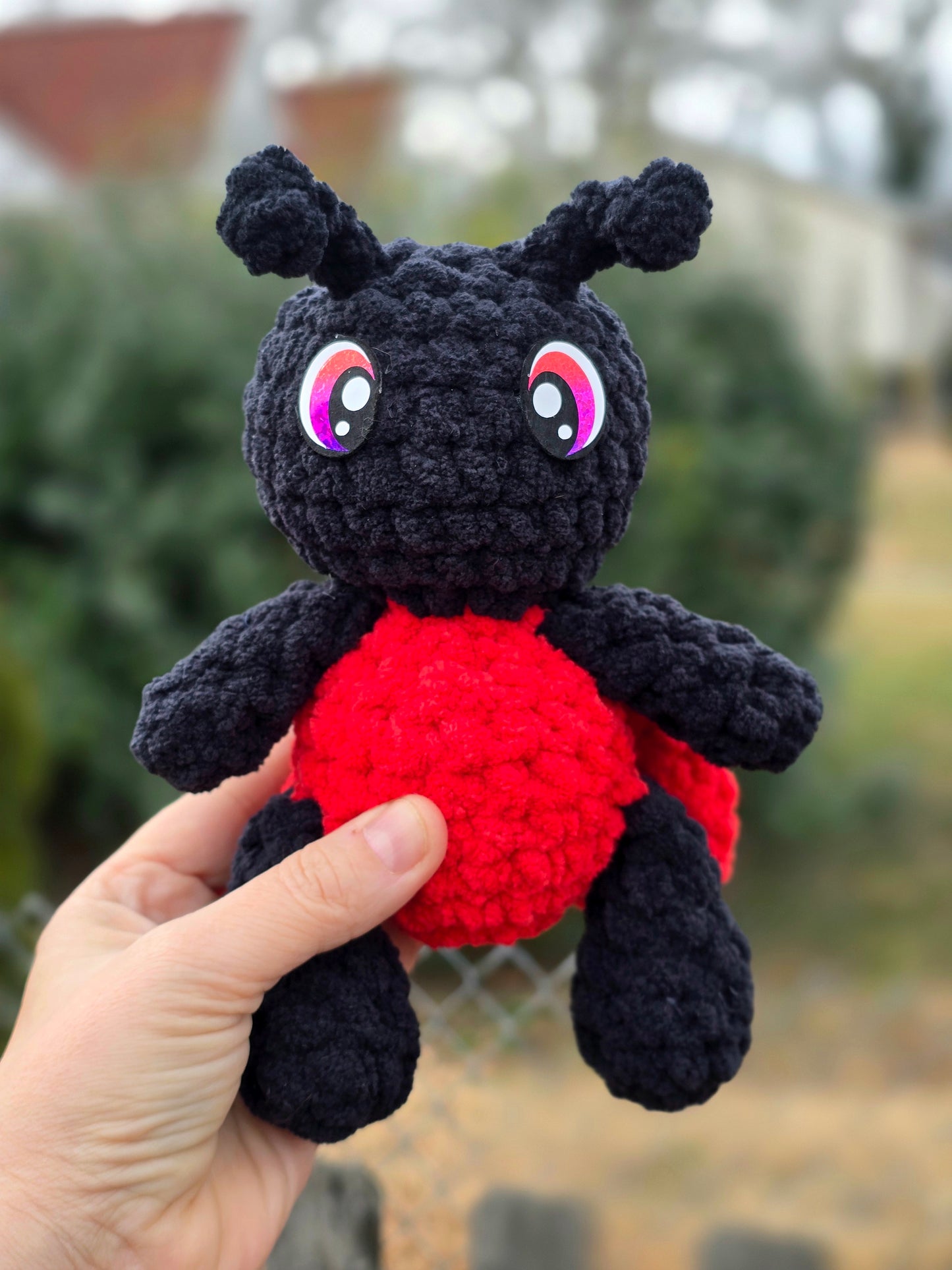 CROCHET PATTERN BUNDLE, Buggy Minis, Dottie the Ladybug, Flutters the Butterfly, Bee-Linda the Bee