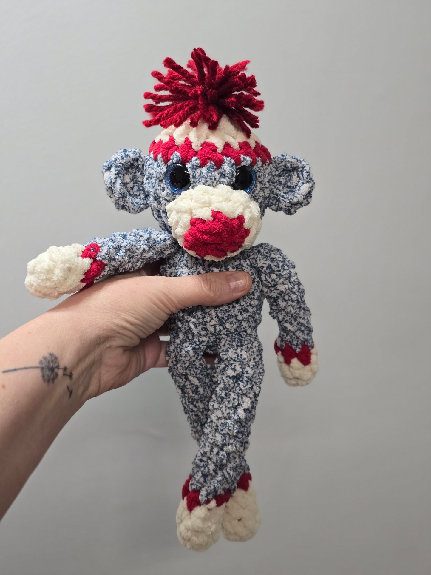 CROCHET PATTERN ~ Noodle the Monkey, Whimsy Friends Collection