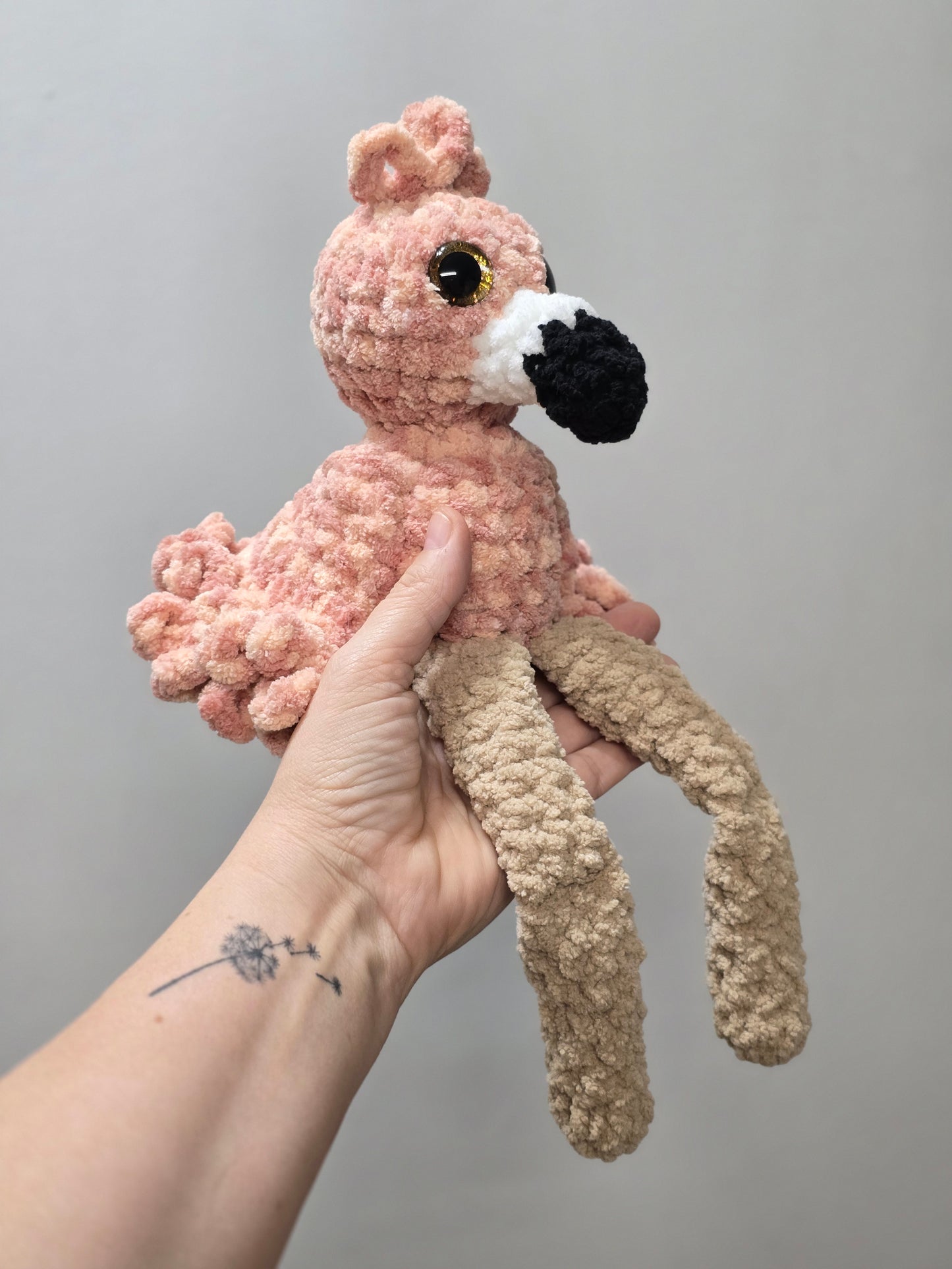 CROCHET PATTERN ~ Mingo the Flamingo, Whimsy Friends Collection