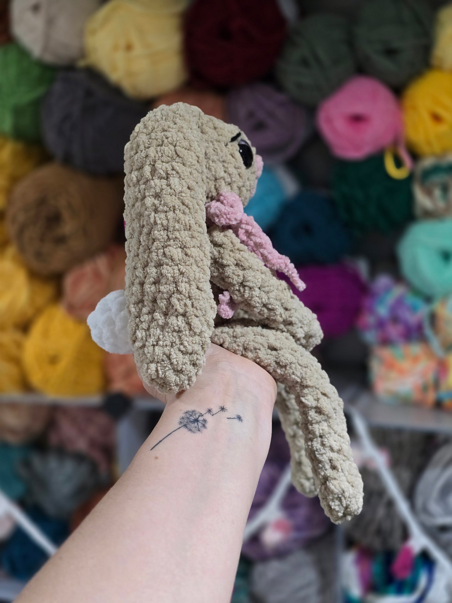 CROCHET PATTERN ~ Thistle the Bunny, Whimsy Friends Collection