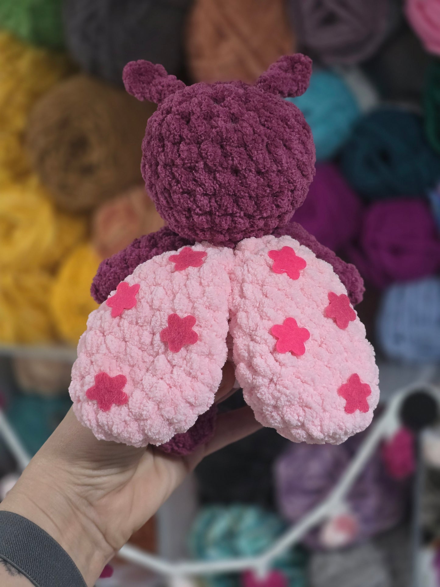 CROCHET PATTERN, Dottie the Ladybug, Buggy Minis, Mini Collections, Amigurumi Pattern