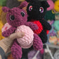 CROCHET PATTERN BUNDLE, Buggy Minis, Dottie the Ladybug, Flutters the Butterfly, Bee-Linda the Bee