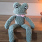 CROCHET PATTERN ~ Dewey the Frog, Whimsy Friends Collection