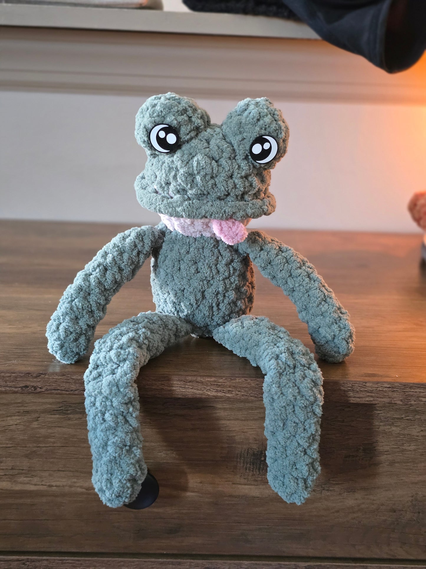 CROCHET PATTERN ~ Dewey the Frog, Whimsy Friends Collection
