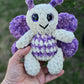 CROCHET PATTERN, Flutters the Butterfly, Buggy Minis, Mini Collections, Amigurumi Pattern (Copy)