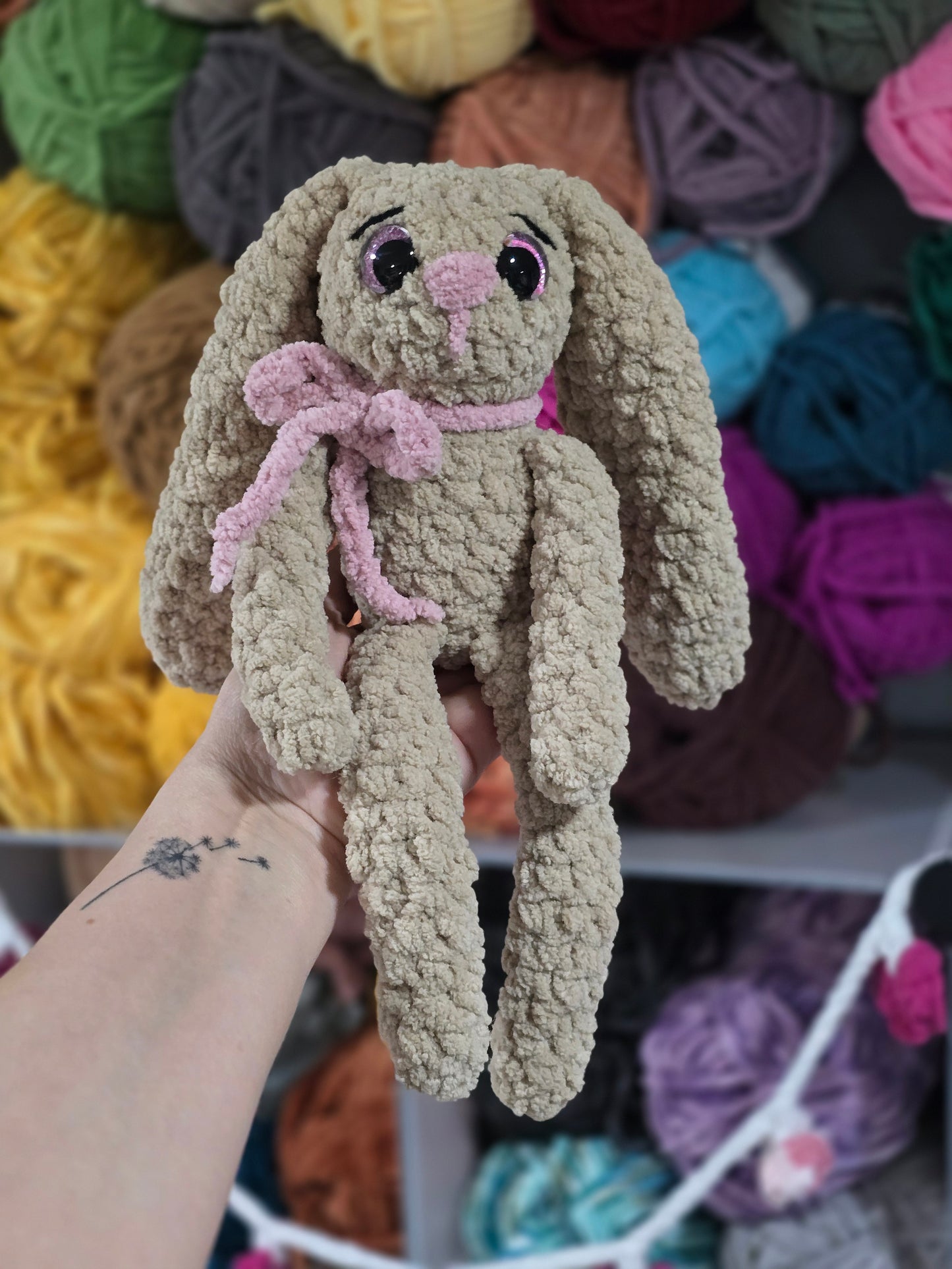 CROCHET PATTERN ~ Thistle the Bunny, Whimsy Friends Collection