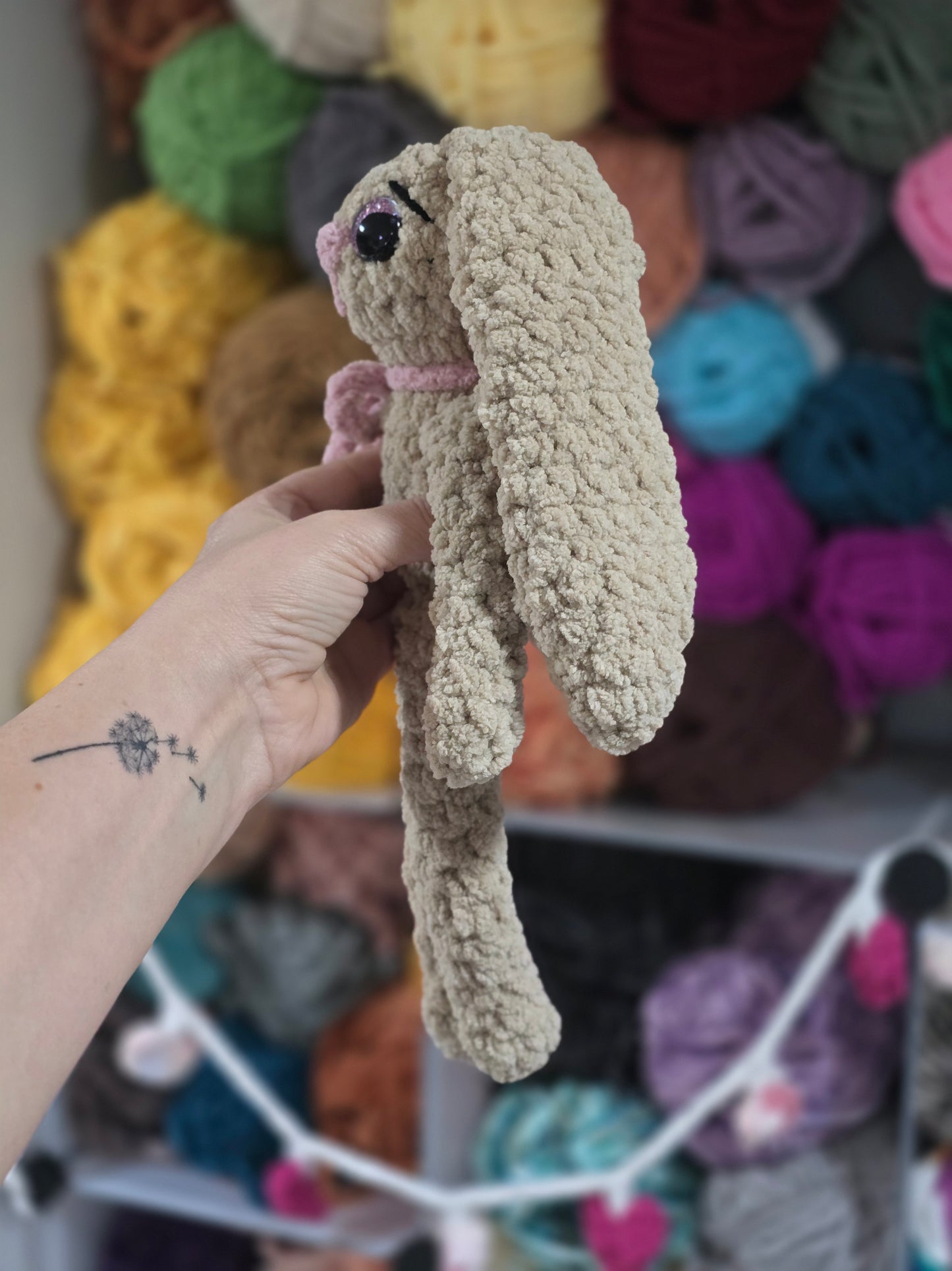 CROCHET PATTERN ~ Thistle the Bunny, Whimsy Friends Collection