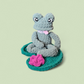 CROCHET PATTERN ~ Dewey the Frog, Whimsy Friends Collection