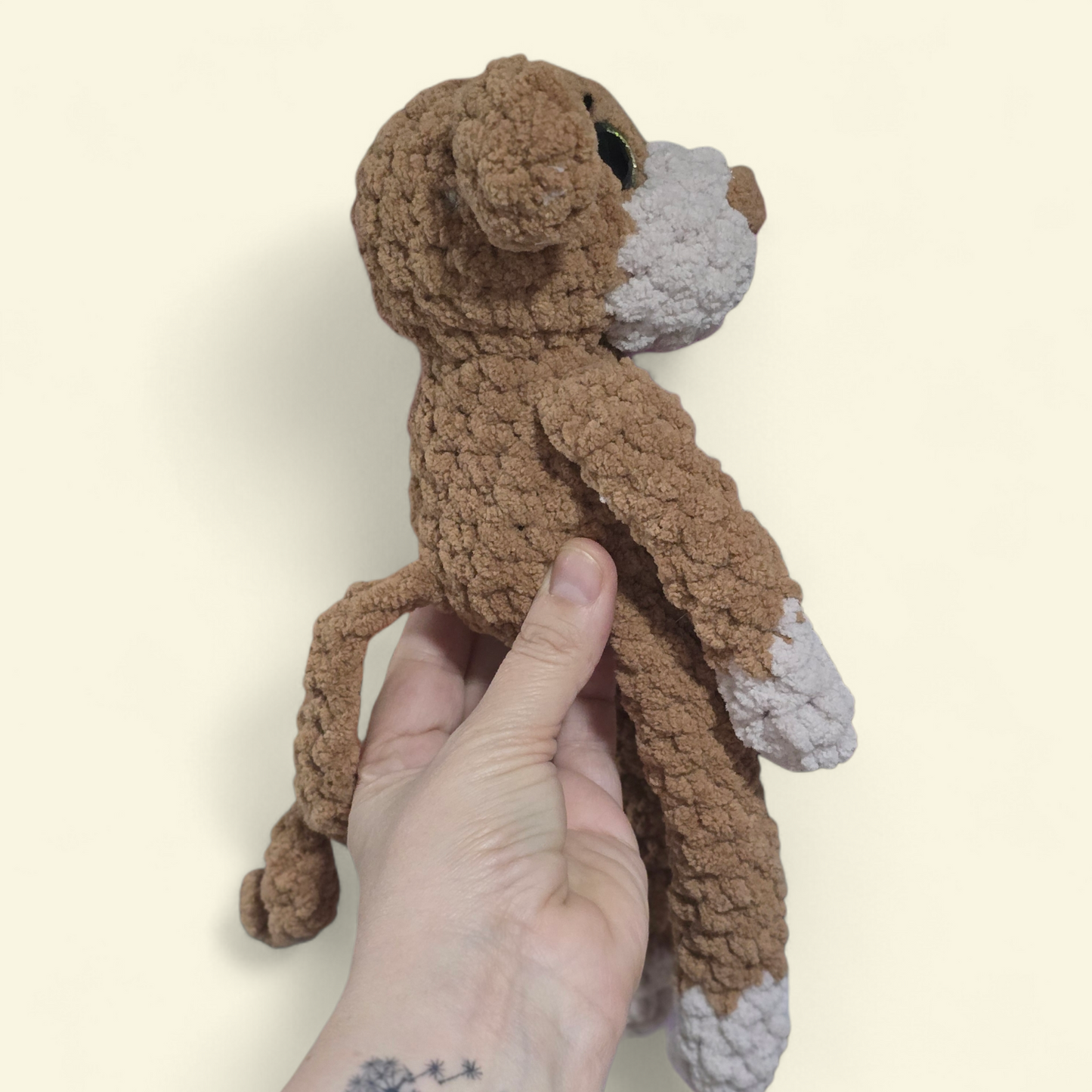 CROCHET PATTERN ~ Noodle the Monkey, Whimsy Friends Collection