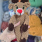 CROCHET PATTERN ~ Chestnut the Reindeer, Whimsy Friends