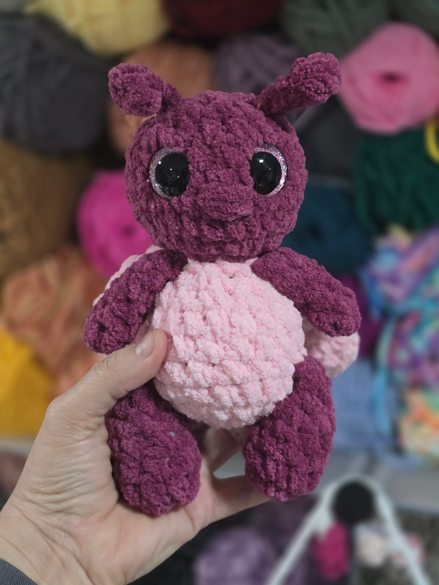 CROCHET PATTERN BUNDLE, Buggy Minis, Dottie the Ladybug, Flutters the Butterfly, Bee-Linda the Bee