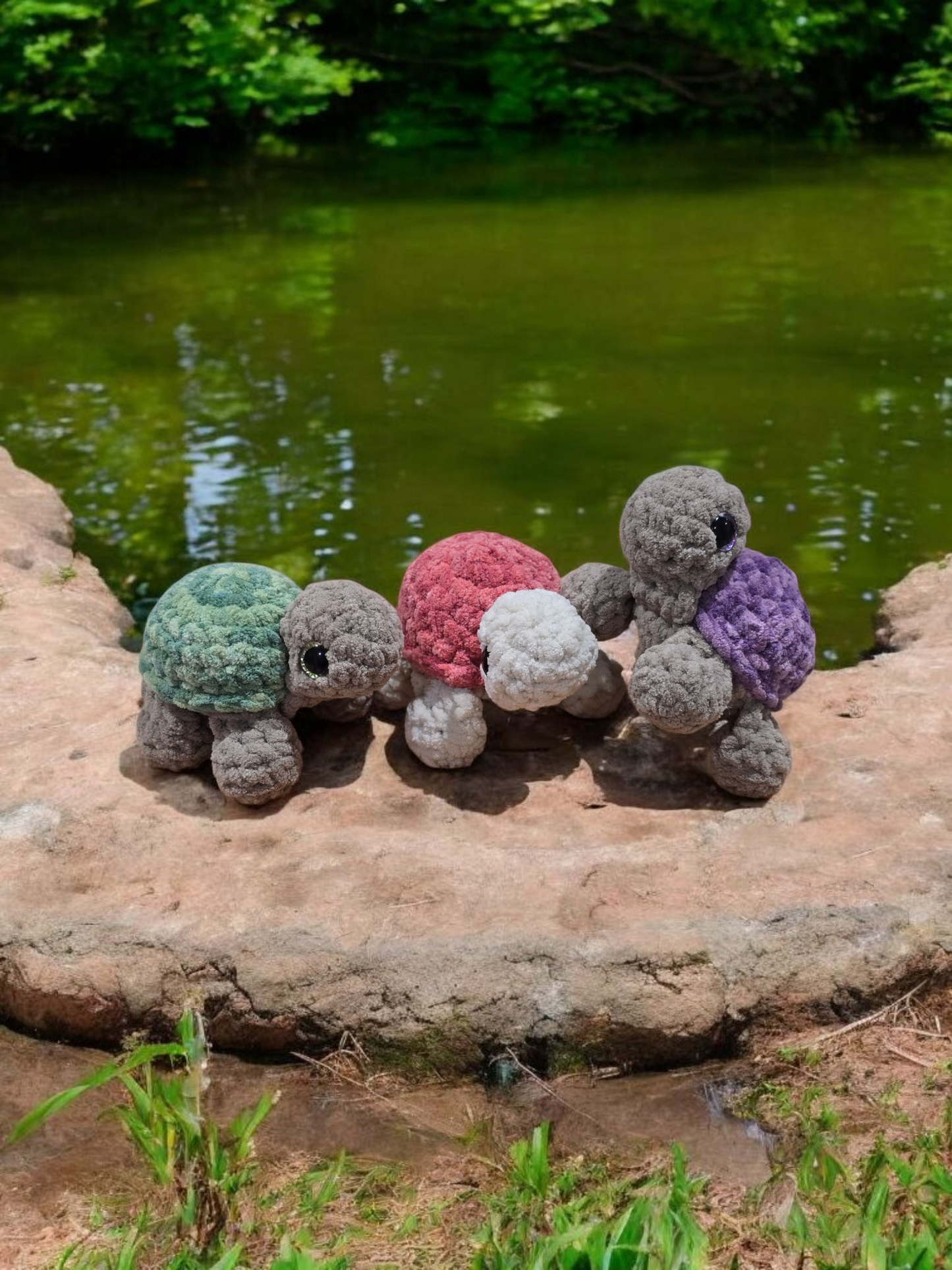 CROCHET PATTERN, Sheldon the Turtle, no sew pattern