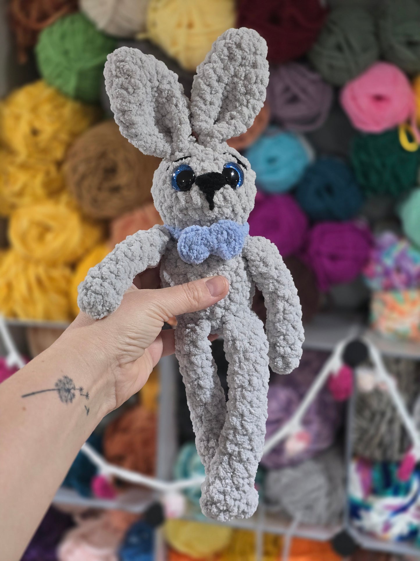 CROCHET PATTERN ~ Thistle the Bunny, Whimsy Friends Collection