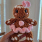 CROCHET PATTERN, Gingerbread Duo, Ginger and Snap