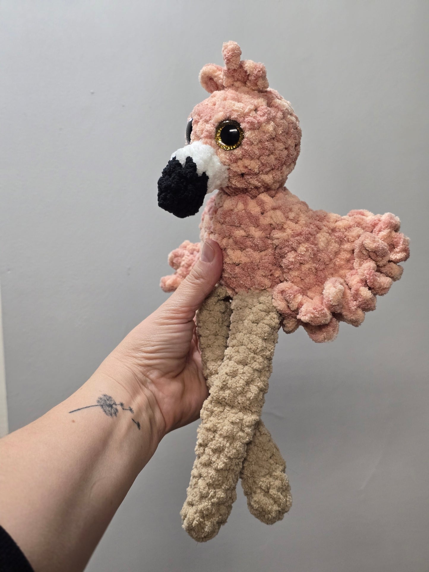 CROCHET PATTERN ~ Mingo the Flamingo, Whimsy Friends Collection