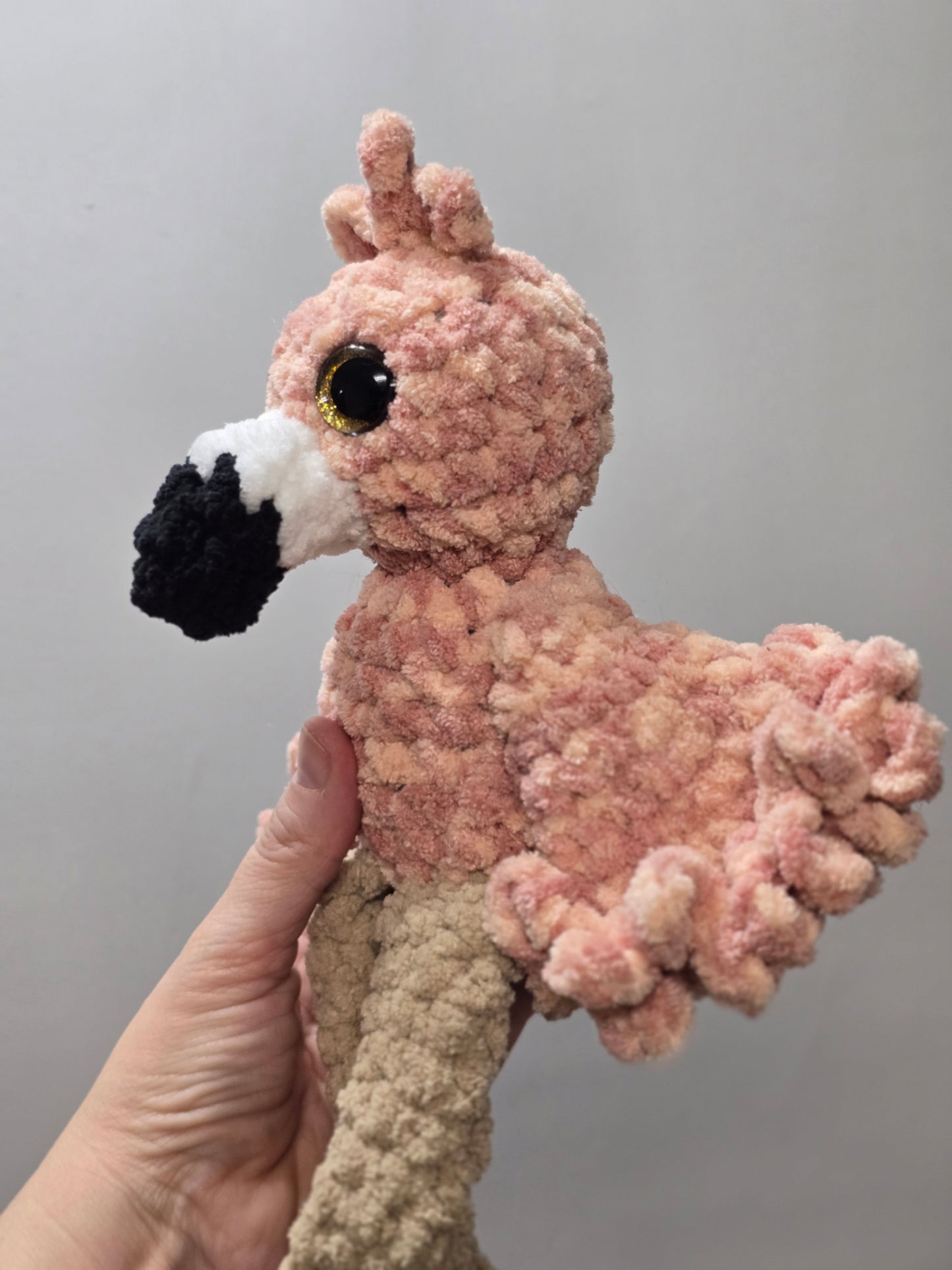 CROCHET PATTERN ~ Mingo the Flamingo, Whimsy Friends Collection