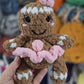 CROCHET PATTERN, Gingerbread Duo, Ginger and Snap