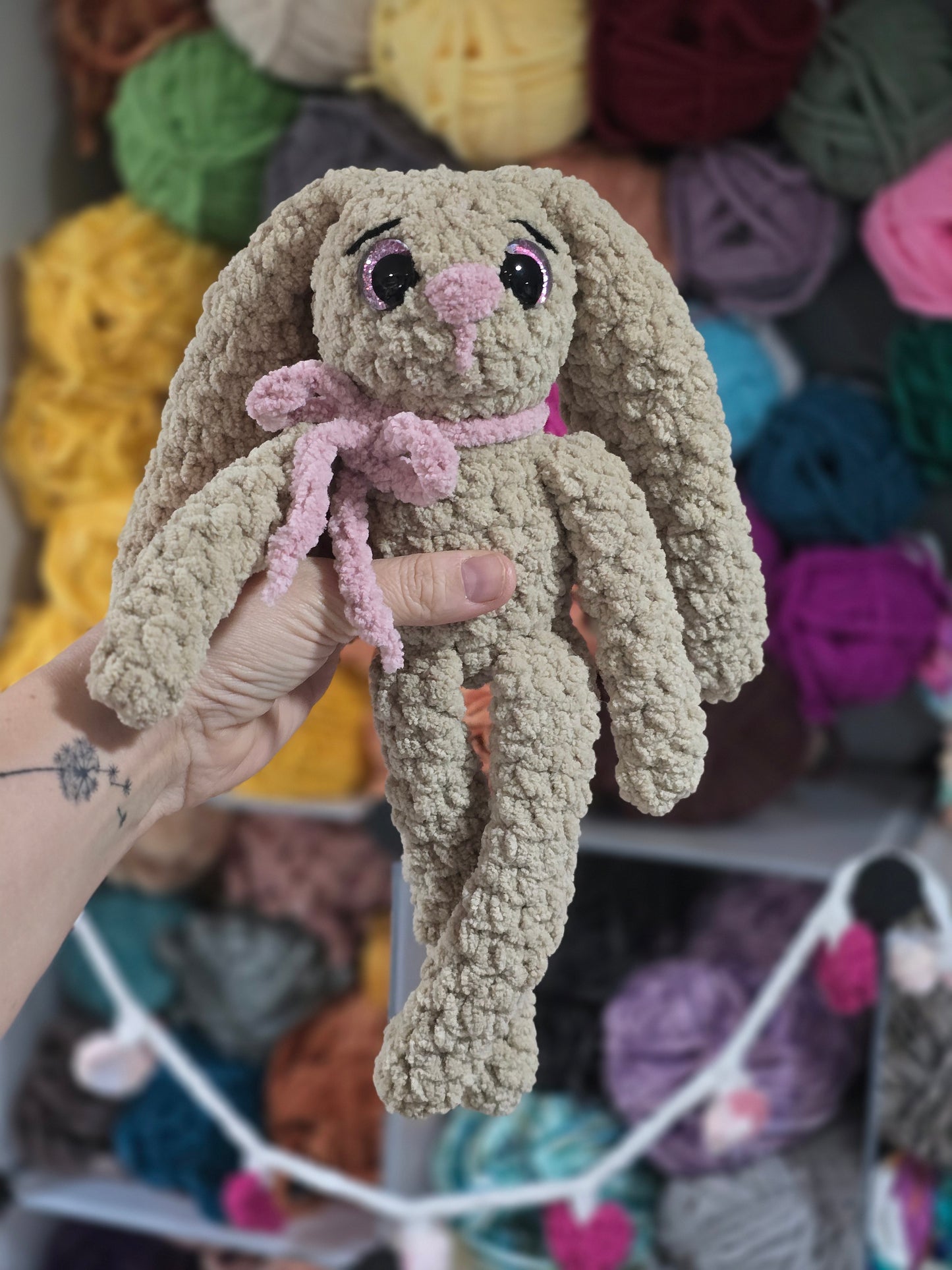 CROCHET PATTERN ~ Thistle the Bunny, Whimsy Friends Collection