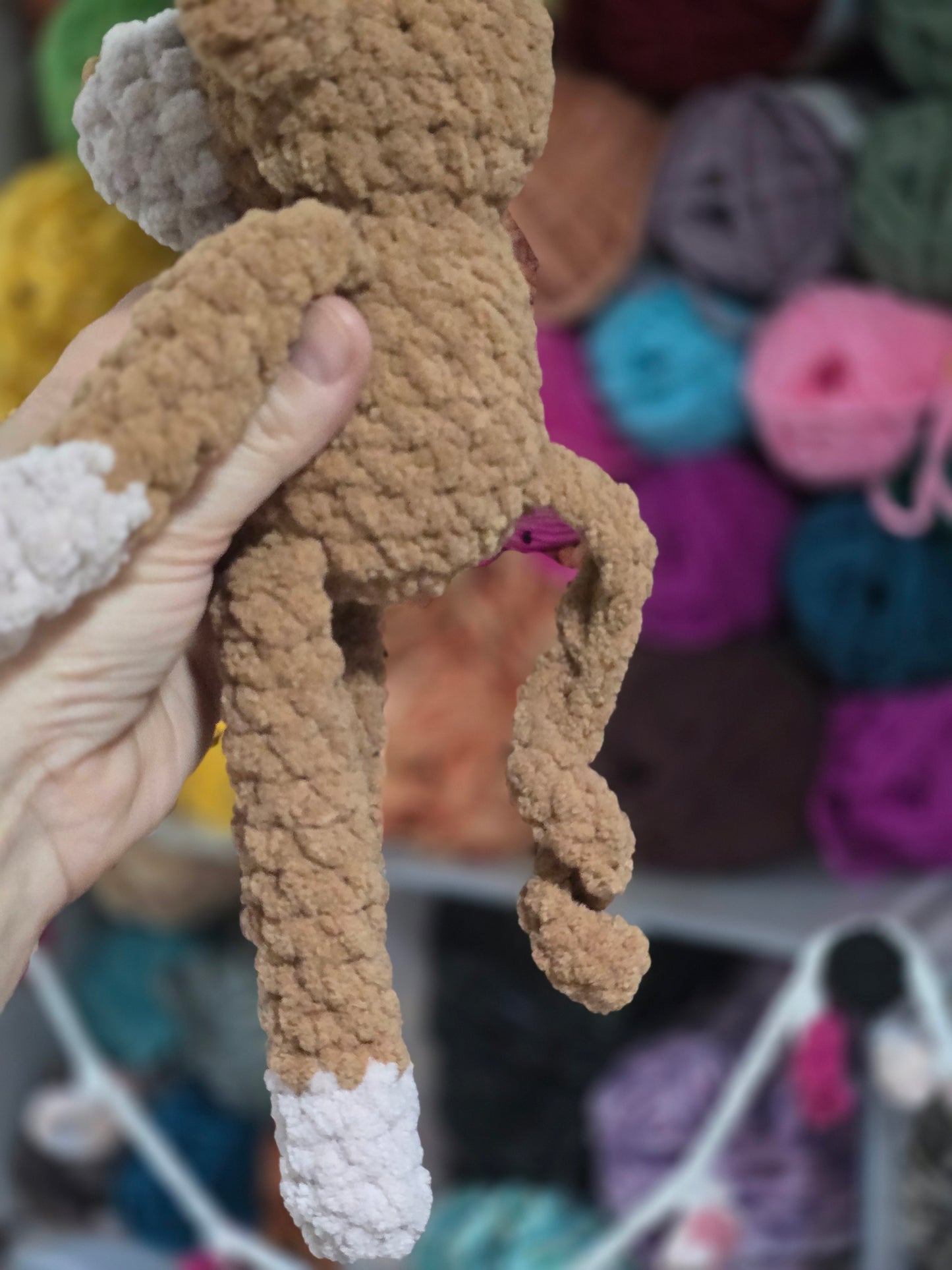 CROCHET PATTERN ~ Noodle the Monkey, Whimsy Friends Collection