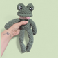 CROCHET PATTERN ~ Dewey the Frog, Whimsy Friends Collection