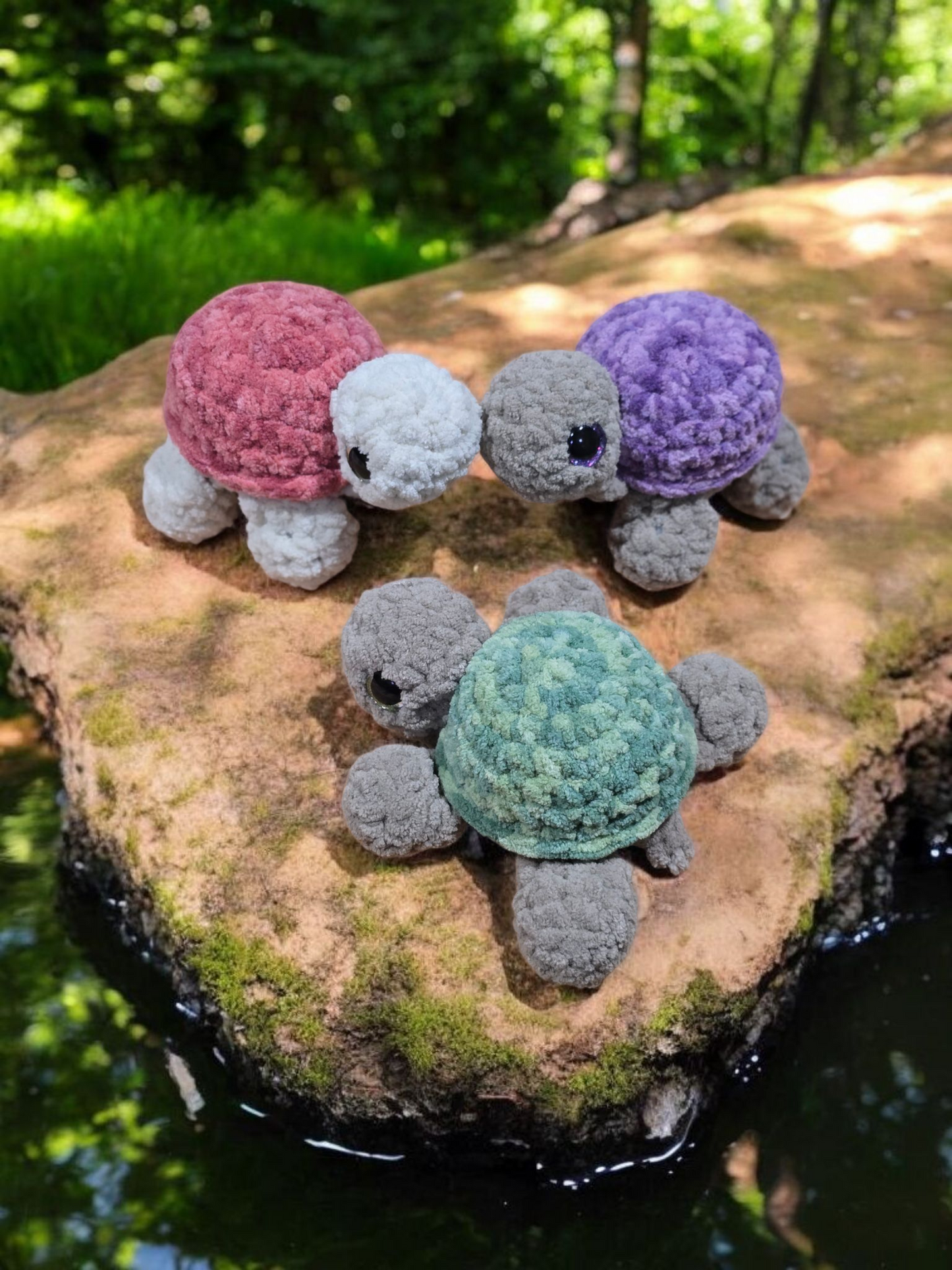 CROCHET PATTERN, Sheldon the Turtle, no sew pattern