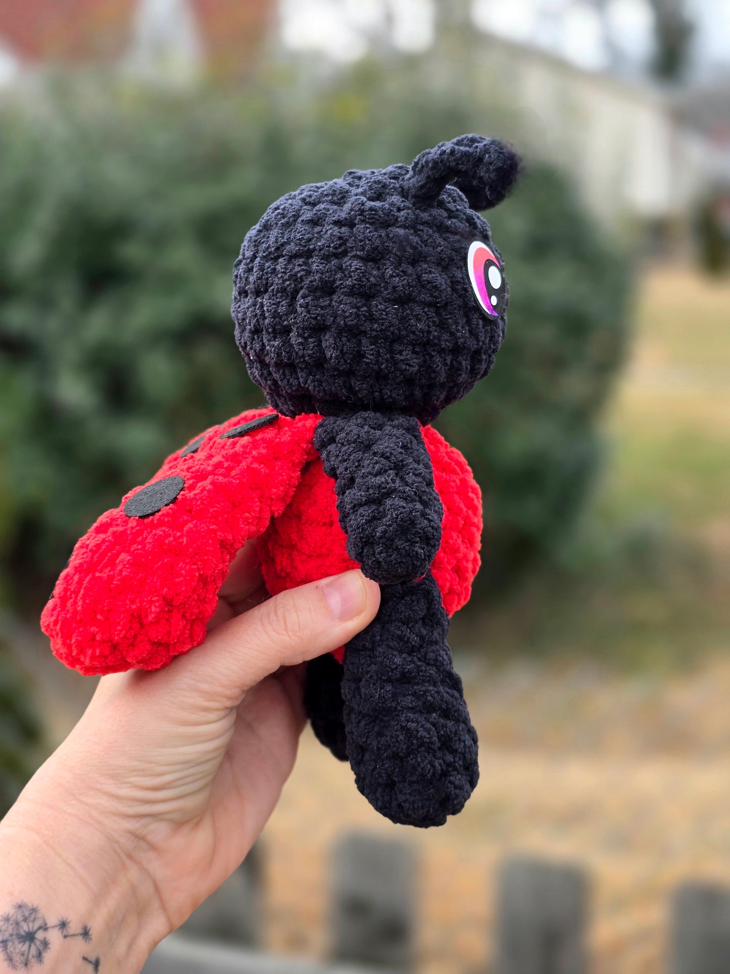 CROCHET PATTERN, Dottie the Ladybug, Buggy Minis, Mini Collections, Amigurumi Pattern