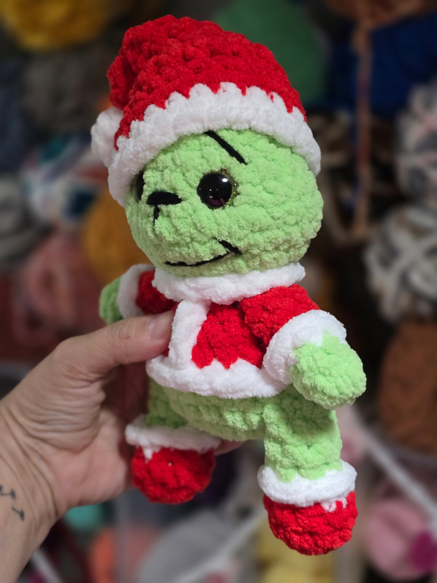 CROCHET PATTERN TRIO, Christmas Trio, Moody~Lou Who~Max