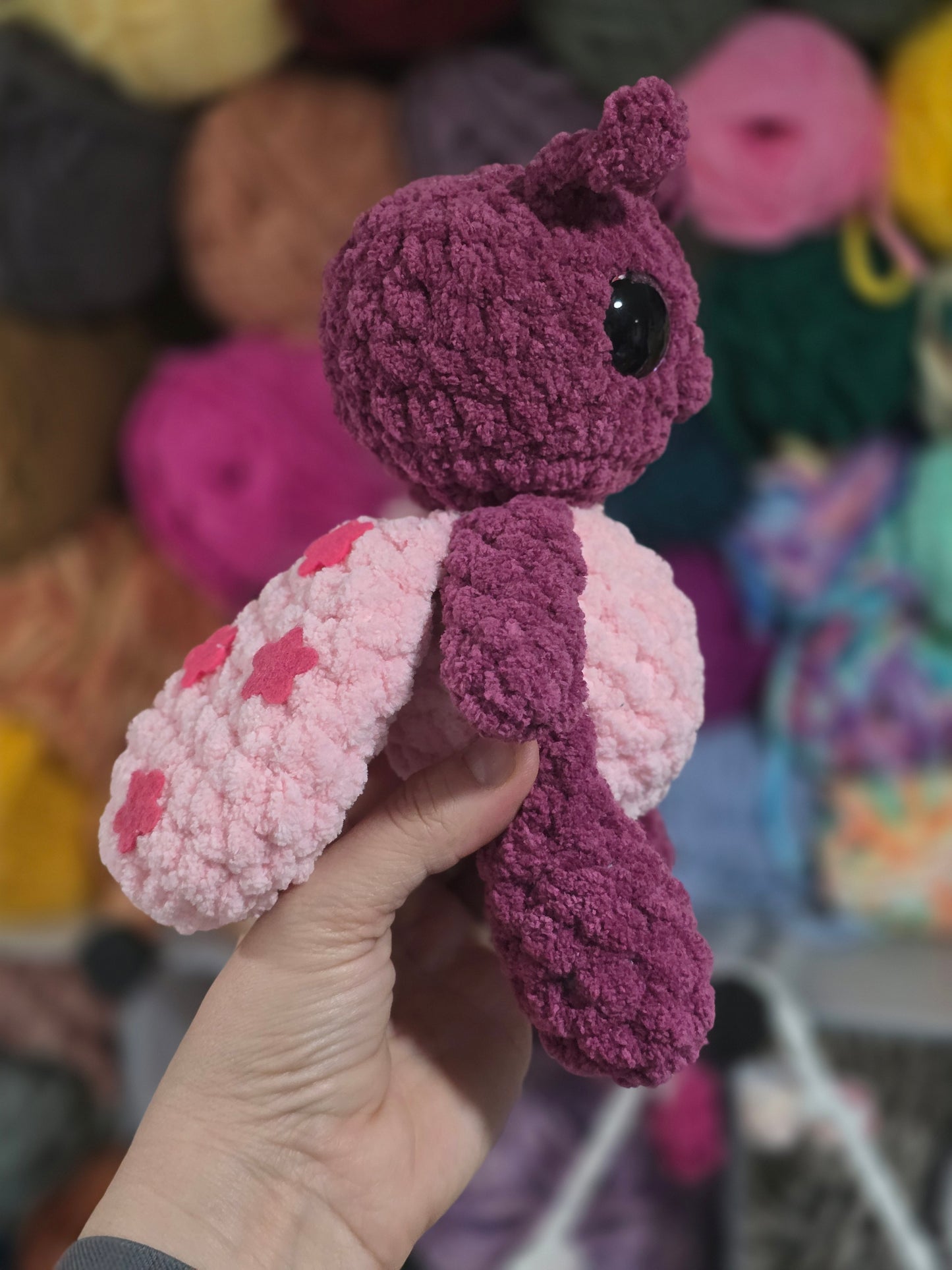 CROCHET PATTERN, Dottie the Ladybug, Buggy Minis, Mini Collections, Amigurumi Pattern