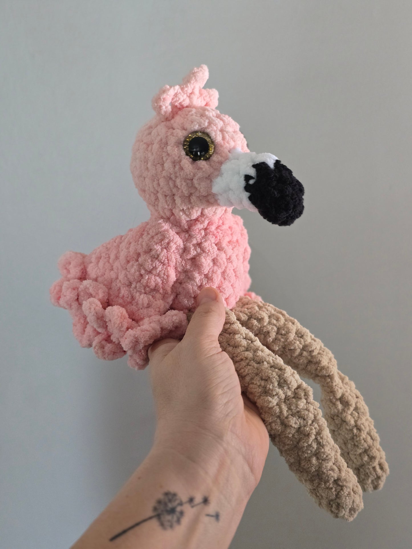 CROCHET PATTERN ~ Mingo the Flamingo, Whimsy Friends Collection