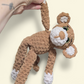 CROCHET PATTERN ~ Noodle the Monkey, Whimsy Friends Collection