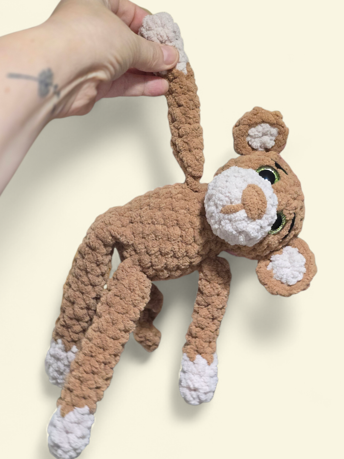 CROCHET PATTERN ~ Noodle the Monkey, Whimsy Friends Collection