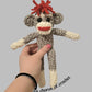 CROCHET PATTERN ~ Noodle the Monkey, Whimsy Friends Collection