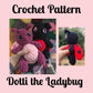 CROCHET PATTERN, Dottie the Ladybug, Buggy Minis, Mini Collections, Amigurumi Pattern