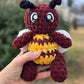 CROCHET PATTERN, Bee-Linda the Bee, Buggy Minis, Mini Collections, Amigurumi Pattern (Copy) (Copy)
