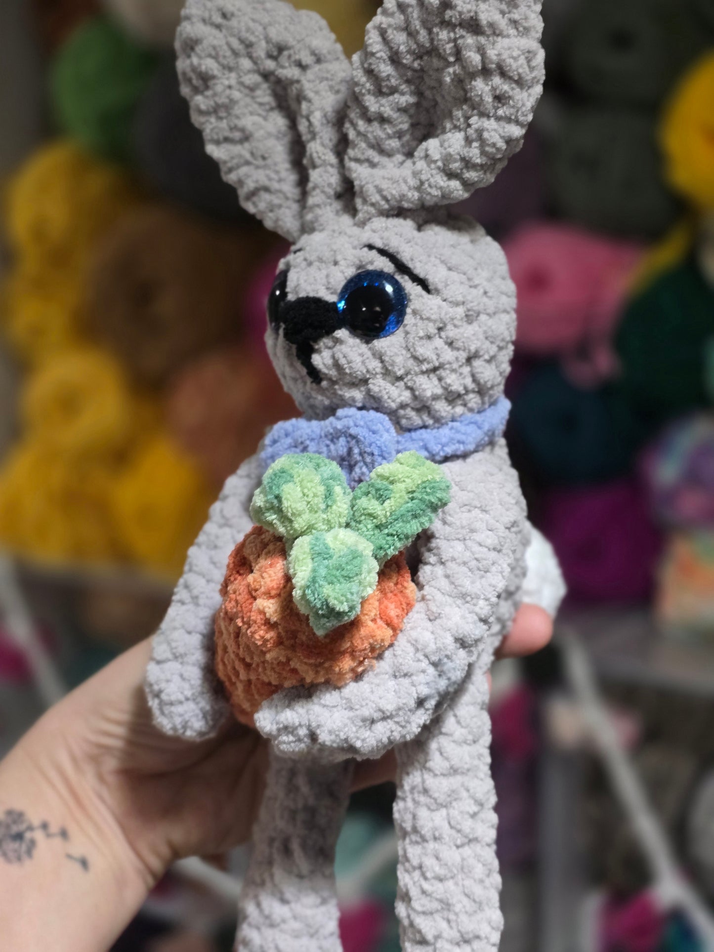 CROCHET PATTERN ~ Thistle the Bunny, Whimsy Friends Collection