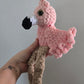 CROCHET PATTERN ~ Mingo the Flamingo, Whimsy Friends Collection