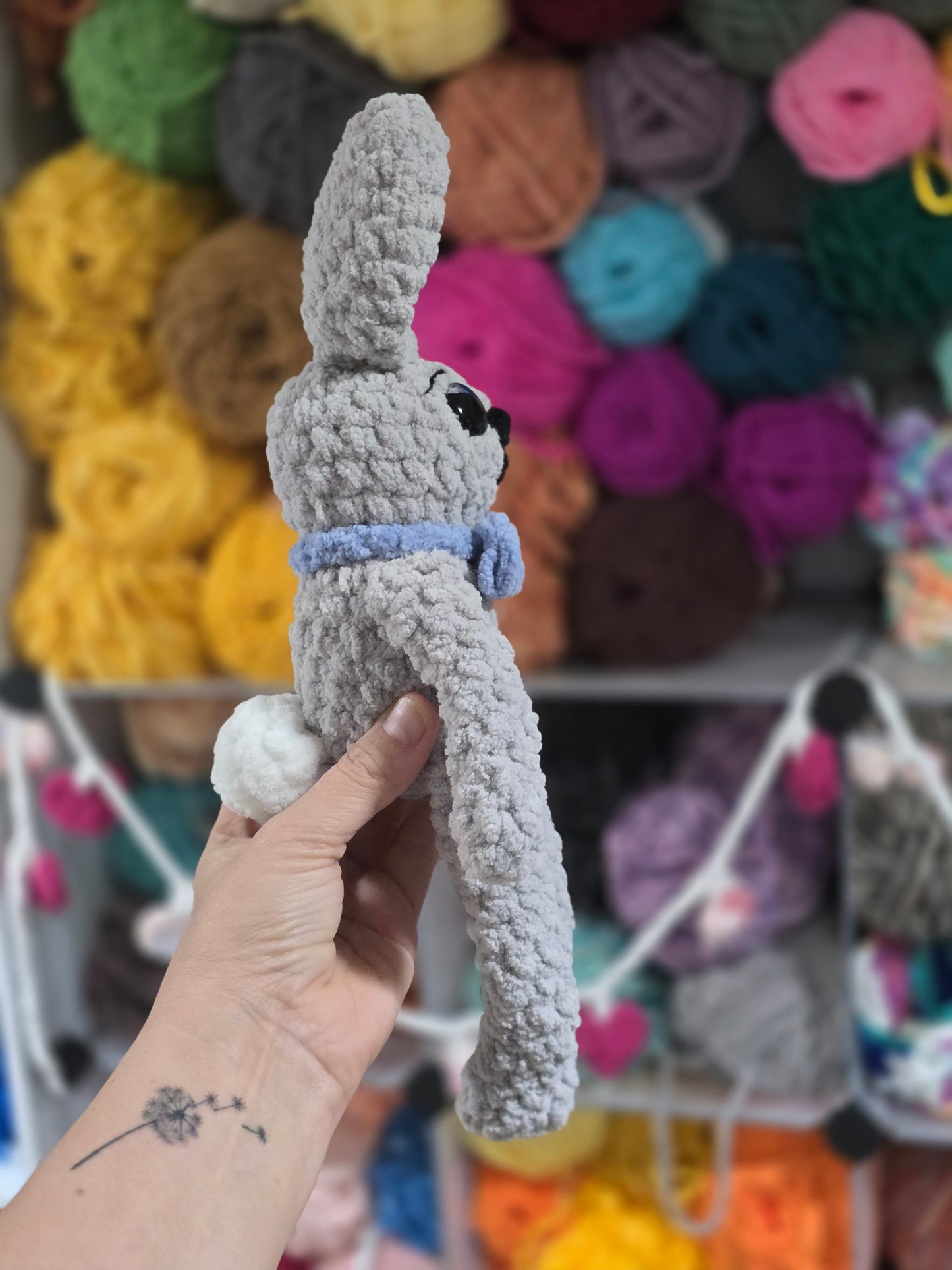 CROCHET PATTERN ~ Thistle the Bunny, Whimsy Friends Collection