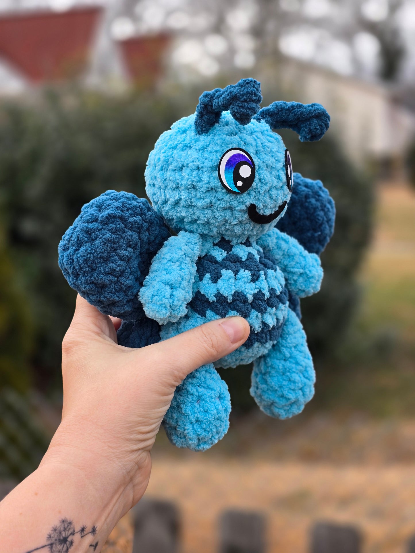CROCHET PATTERN, Flutters the Butterfly, Buggy Minis, Mini Collections, Amigurumi Pattern (Copy)