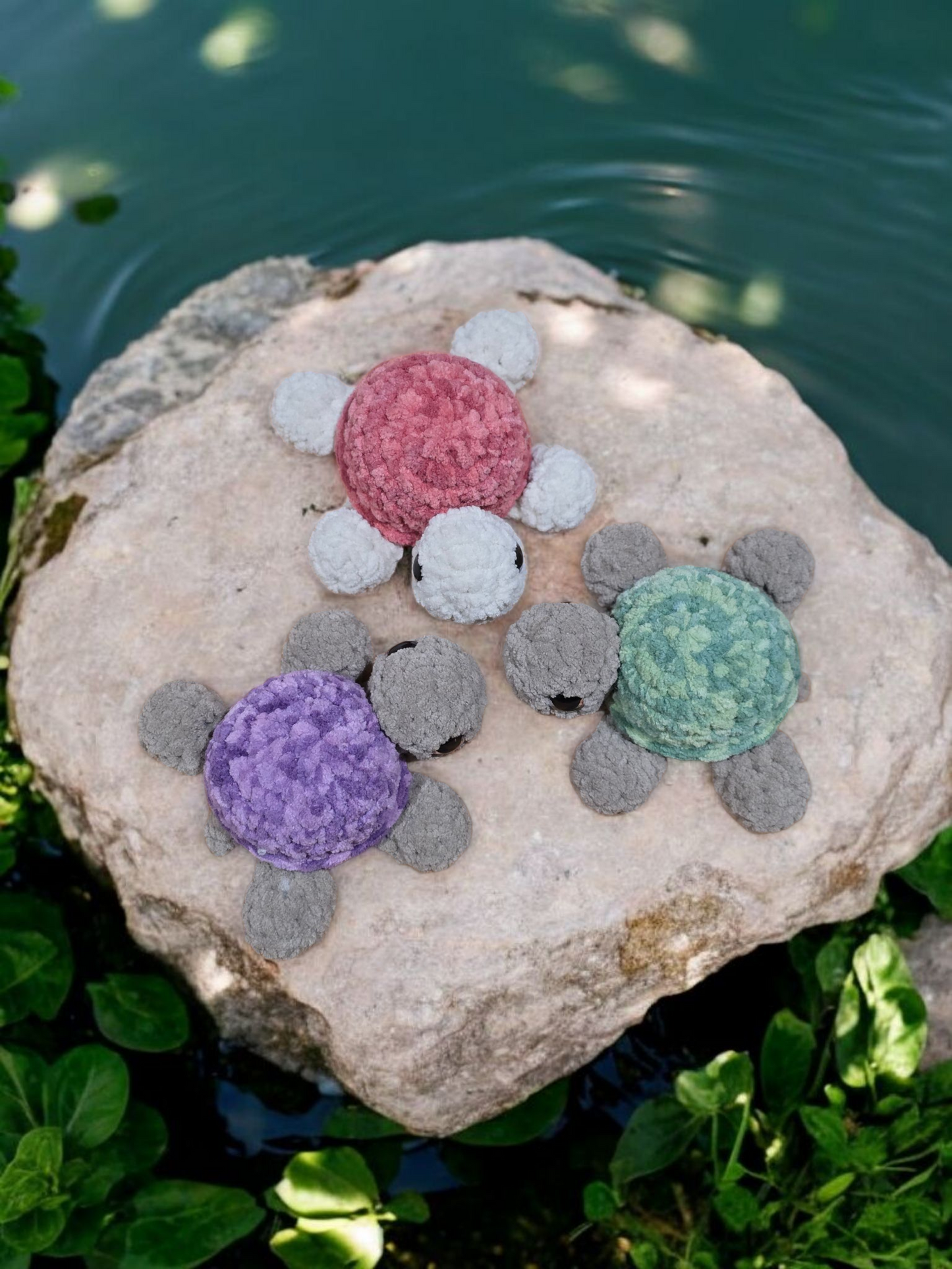 CROCHET PATTERN, Sheldon the Turtle, no sew pattern