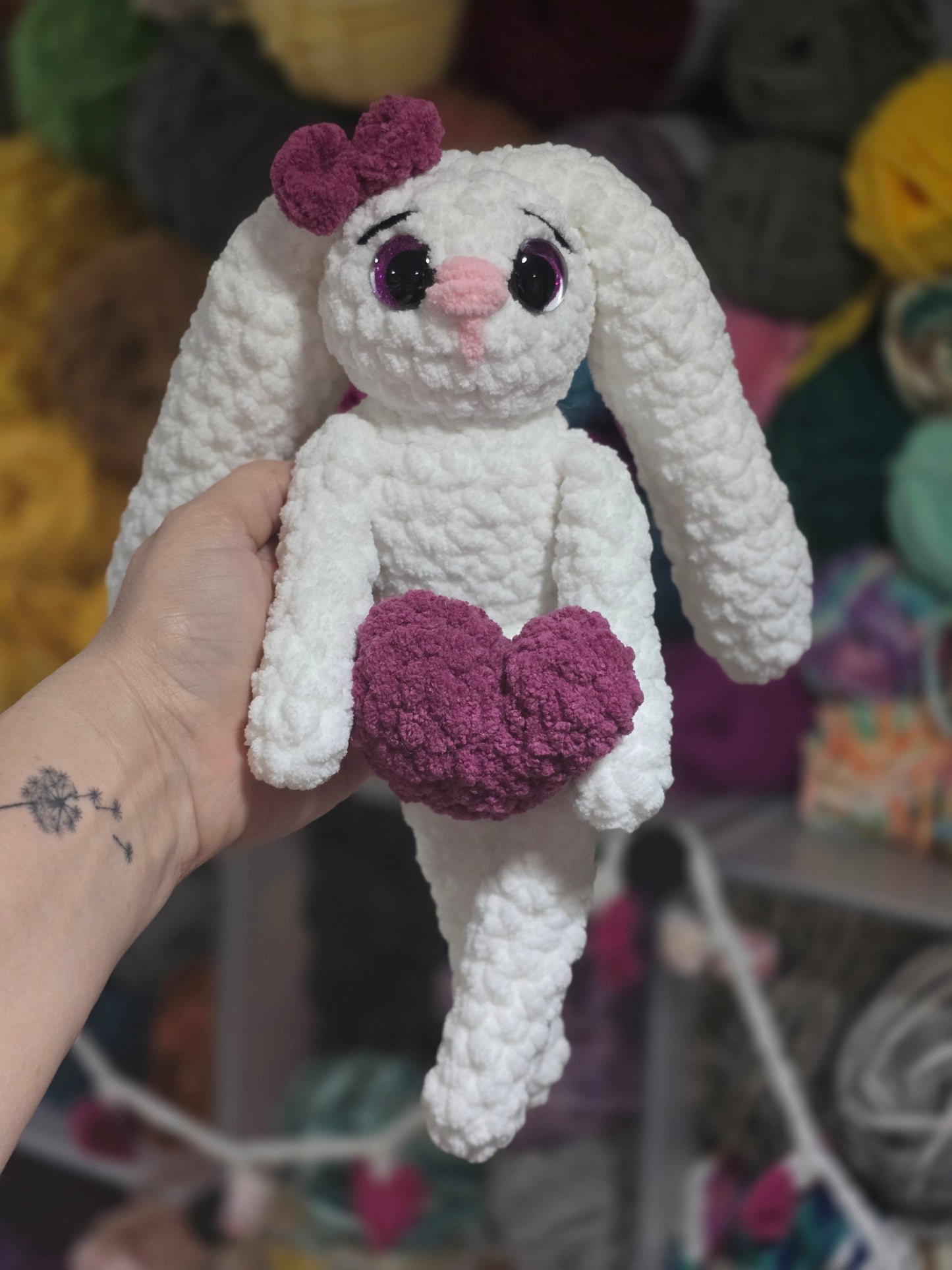 CROCHET PATTERN ~ Thistle the Bunny, Whimsy Friends Collection